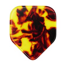 Celluloid Vintage Tortoise Shell Guitar Pick - 0.96mm Heavy 330 Home Plate Shape
