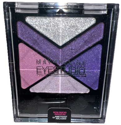 1- Maybelline Eye Studio Color Explosion Eyeshadow #10 AMETHYST ABLAZED New HTF
