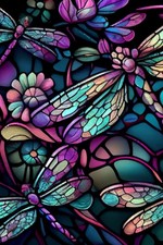 Dragonfly Notebook / Journal: 6x9 in., 110 Lined Pages