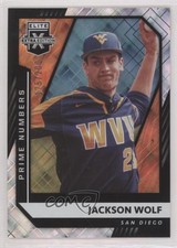 2021 Panini Elite Extra Edition Prime Numbers A 175/200 Jackson Wolf #129 0eq8