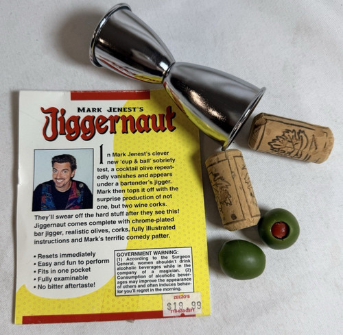 Mark Jenest's JIGGERNAUT Trick - Cup and Ball Routine, Close-Up Magic