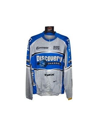Team Discovery Channel Radsport 3/4 Reißverschluss Trikot 2005 (XL) Nike USA ...