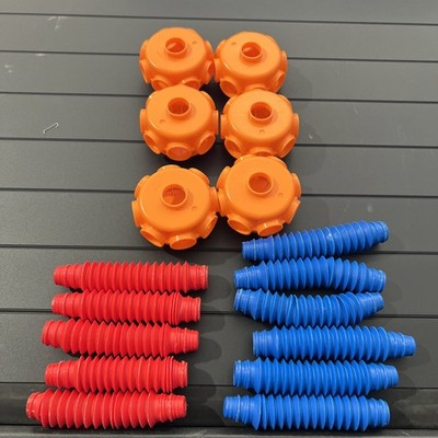 Vintage 1984 Tomy Popoids - Lot Of 17 Pieces