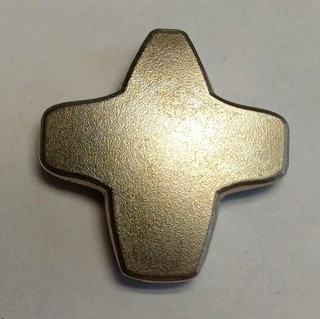 Senfkornkreuz Anhänger in Kreuzform