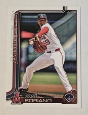 JOSE SORIANO 2025 Topps Series 2 #669 Angels