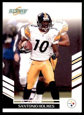 2007 SCORE SANTONIO HOLMES PITTSBURGH STEELERS #207