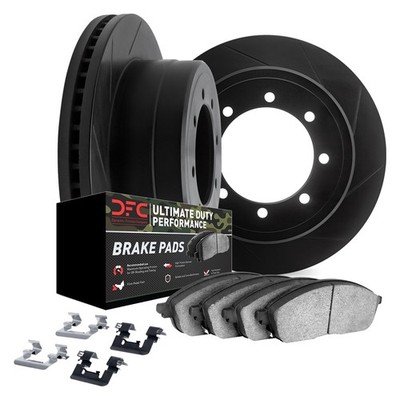 For Dodge Ram 3500 03-08 Brake Kit DFC Slotted Rear Brake Kit w Ultimate Duty