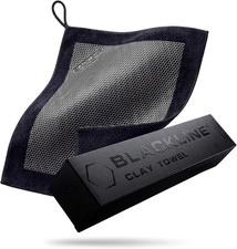 Blackline Synthetic Clay Towel 12x12 - Clay Bar Alternative Detailing Synth Blackline Synthetic Clay Towel 12x12 - Clay Bar Alternative Detailing Synth