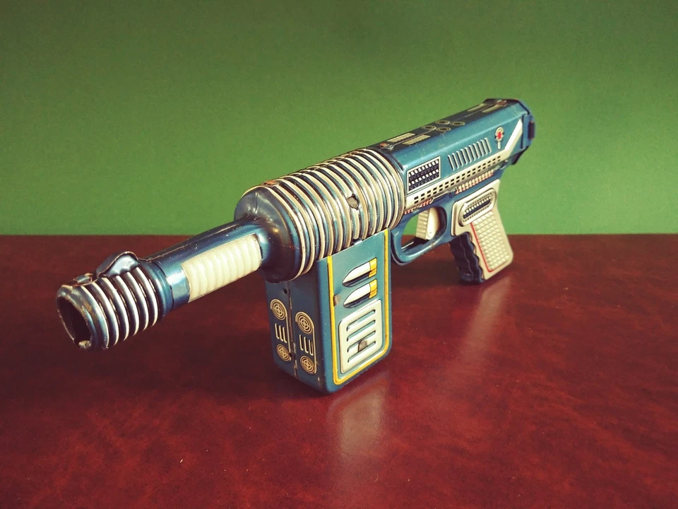 Batería de hojalata Horikawa SH Japón espacio nueva pistola flash hojalata con O Caja Foto 2 de 4