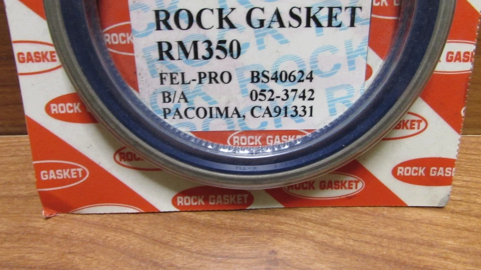 Rock Gasket RM350 BS40624 Crankshaft Seal Rear Isuzu Axiom Rodeo Honda Passport - Image 2 of 4