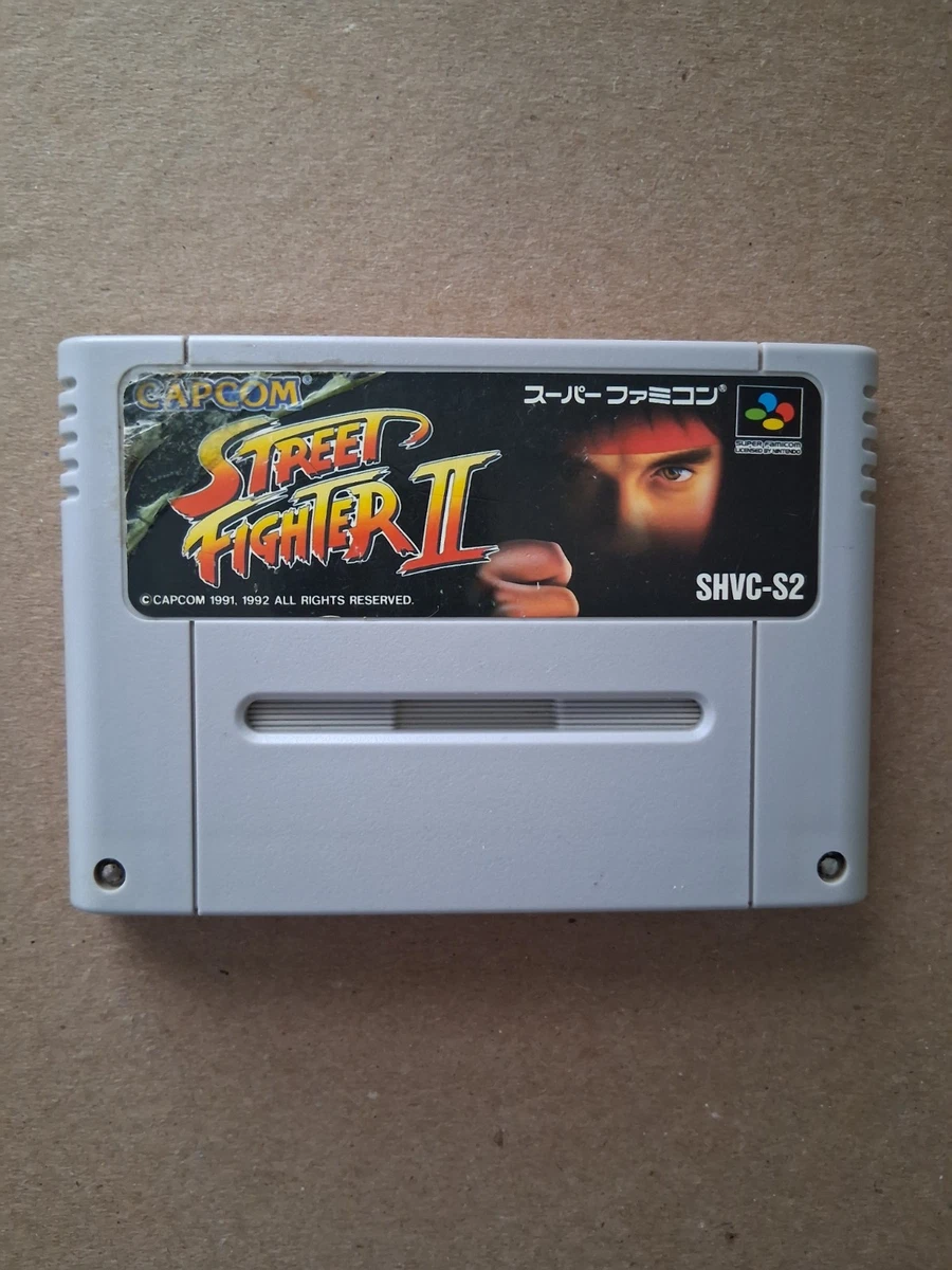 ROCKMAN 6 STREET FIGHTER 2' TURBO SUPER FAMICOM ORIGINAL