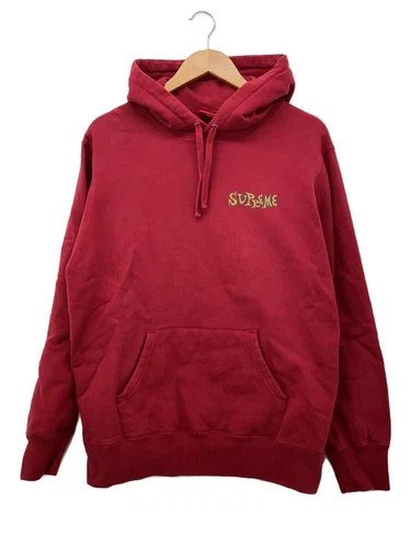 Sweat à capuche Supreme rouge M occasion