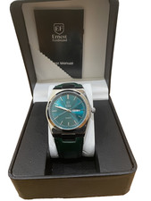 HERREN ERNEST FERDINAND UHR - DAY DATE CALENDAR DIAL - LEDERARMBAND - 3ATM WAT