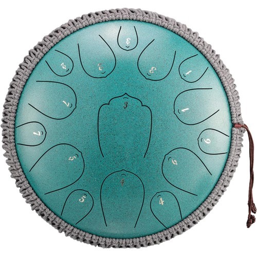 U-Turn TD14-15-TQBL Turquoise Blue C-Dur Tongue Drum inkl Zubehr Neu 32490₽