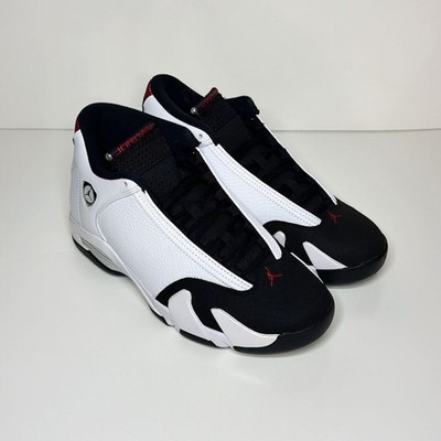 シューズ(男性用) JORDANs BRAND AIR JORDAN 14 RETRO Air Jordan 14 Retro Grade School 'Black Toe' 2024 487524-160 Size