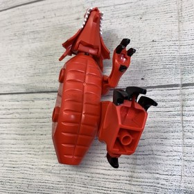 Lego 70403 Dragon Mountain Castle Red  Figure Incomplete Head Leg Arm Torso Part