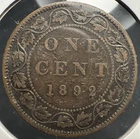 1892 Canada Large Cent — photo from another recent sale