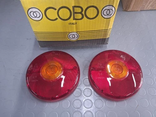 2 Gem Tail Lights for Trucks, Historic Farm Tractors, OM [1494.26]