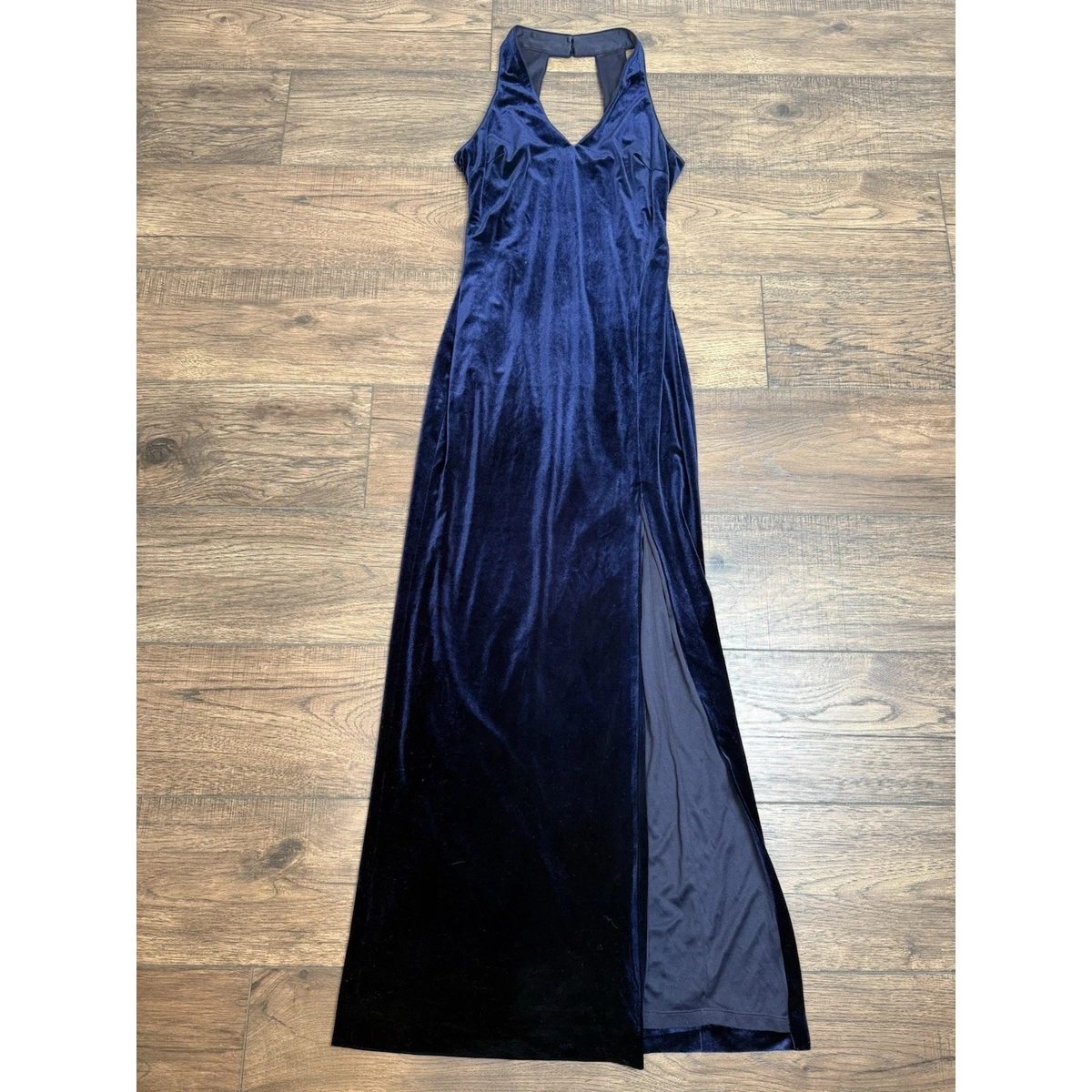 Blue Velvet Maxi Dresses for Women for sale - eBay
