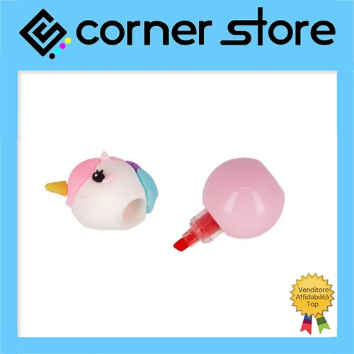 Legami - Evidenziatori 3 in 1 - Palline - Colori Pastello - Scuola - Unicorno - Foto 3 di 5