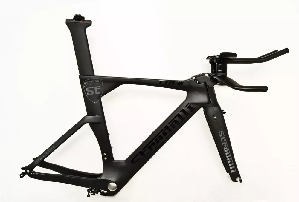 STRADALLI CARBON TRIATHLON TT FRAME TTR8 AERO ROAD BICYCLE TRI BIKE FRAMESET