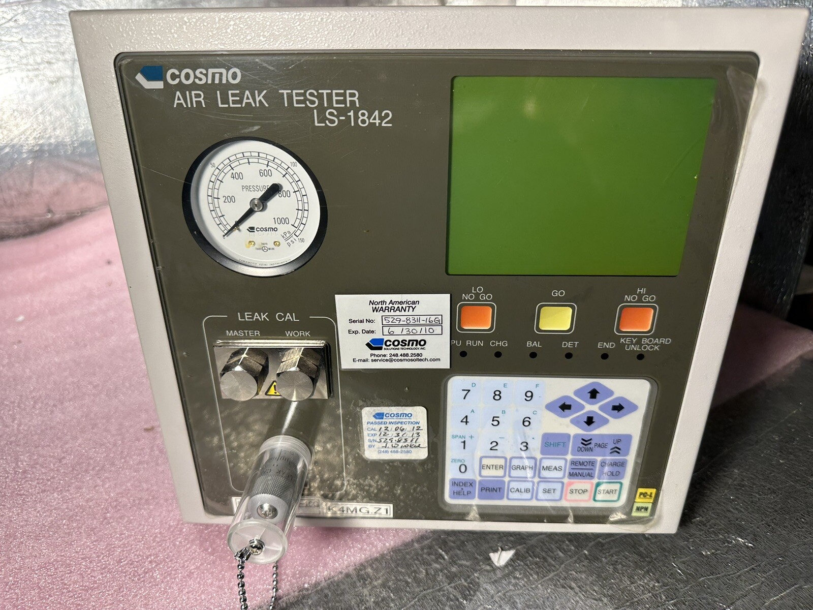 Cosmo Ls1842 Air Leak Tester LS1842 60days for sale online eBay