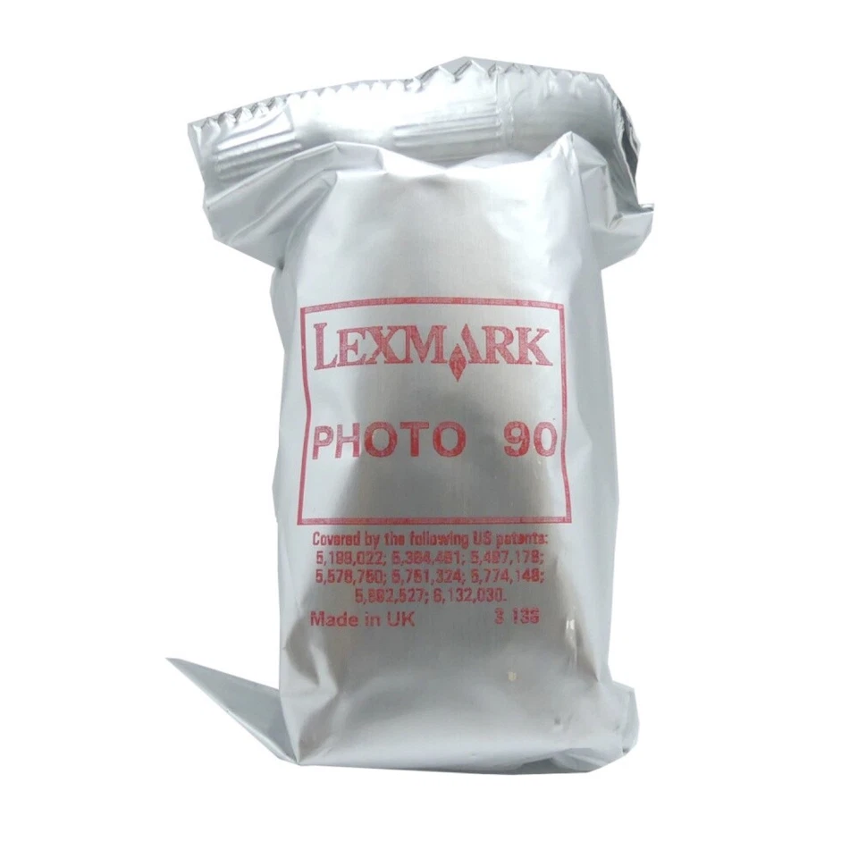 Original Lexmark Cartouche D'Impression À Encre 90 Couleur Pour Z 51 52 Blister - Photo 1/1