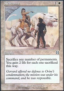 MTG - Renounce Mercadian Masques - Picture 1 of 25