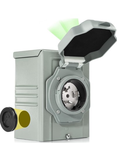 Intertek Power Inlet Box 50A 125/250V NEMA: SS2-50P - NEW | eBay