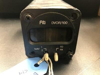 HT Instruments VOR Bearing Display Unit DVOR/10 REP TAG # 12304
