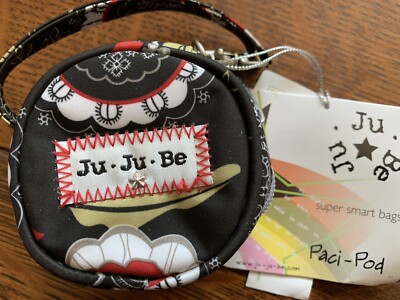 JuJuBe Lotus Lullaby NWT Pacipod NIP Pacifier Dummy Carrier