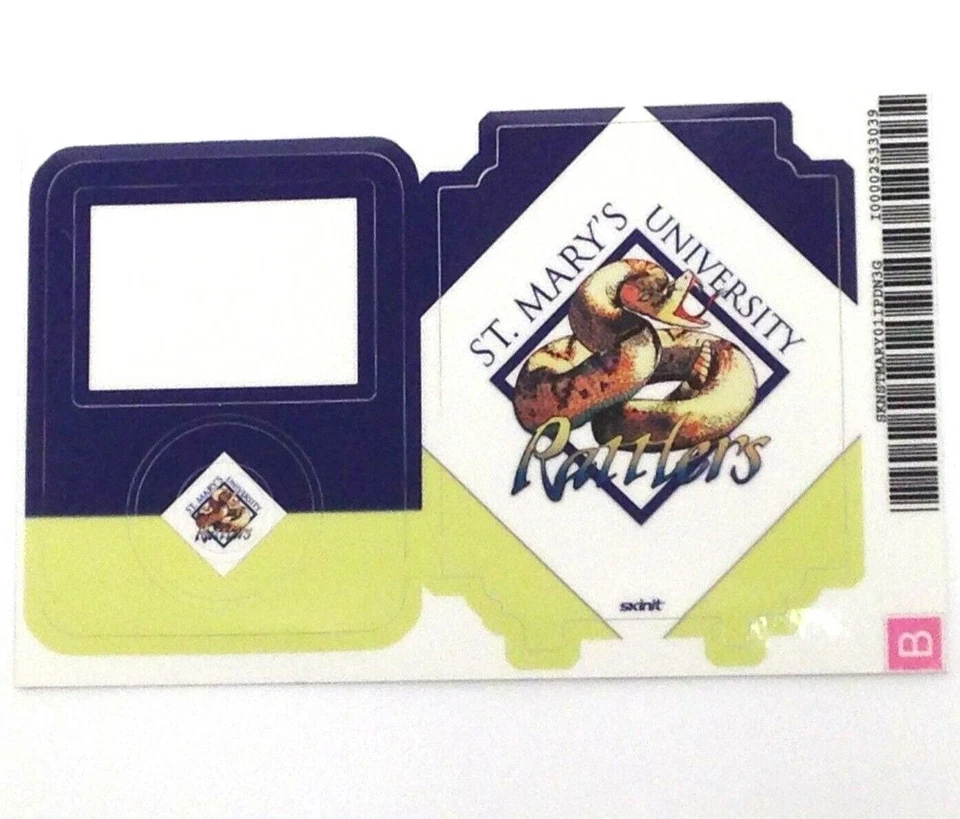 Piel protectora Skinit St. Marys Rattlers se adapta a iPod Nano 3G Foto 3 de 3