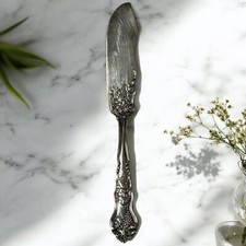 Antique International MOSELLE Silverplate Vintage Grape Master Butter Knife