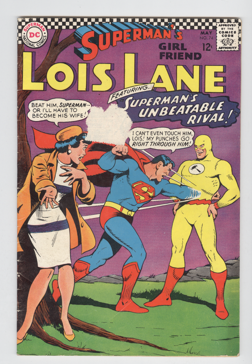 【lois Superman】 Superman's Girlfriend Lois Lane #74 May 1967 G Bizarro Flash | eBay