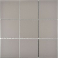 Keramikmosaik Grau Fliesenspiegel Wand Dusche KüChe 22-0202 | 10 Mosaikplatten