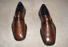 GORGEOUS SALVATORE FERRAGAMO "MONK STRAP" LOAFERS 9 D 995