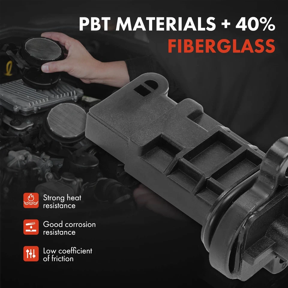 Sensor de flujo de masa de aire para BMW 550i 2014-2015 650i 750i X5 V8 4,4 L sin carcasa Foto 3 de 4