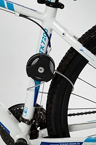 Bicycle Cable Lock Compact Lightweight Retractable Bike Lock Roller and Foldable - Image 3 of 4