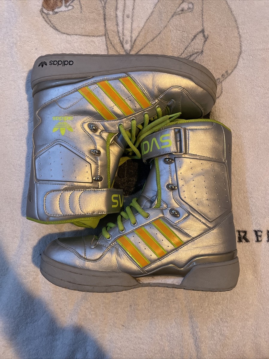 Adidas Jeremy Scott Boots Size 11.5 Men Metallic Silver | eBay Adidas Jeremy Scott Boots Size 11.5 Men Metallic Silver | eBay