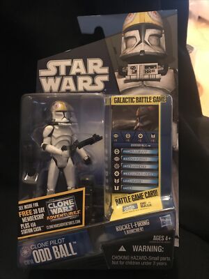 STAR WARS Clone Clone Pilot Odd Ball CW14 TCW Brand New