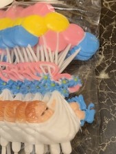 Baby Shower Stork Boy Girl 24 Picks Favor Gifts Cakes Baskets Plants 12  Tall