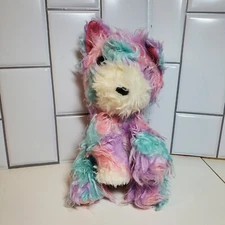 Little Live Pets Scruff a Luvs Purple Puppy 11" Fluffy Soft Furry Tye Dye Pup