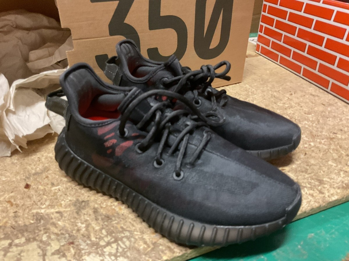 DS MEN ADIDAS YZY YEEZY BOOST 350 V2 GX3791 ASISAN BLACK MONO
