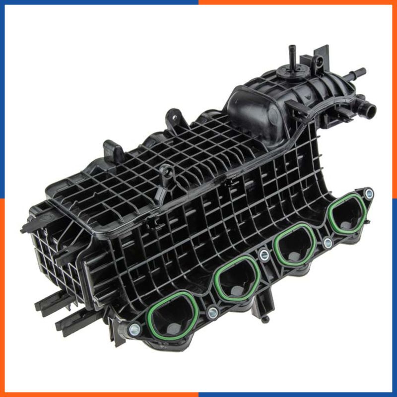 Collecteur d'admission pour moteurs Audi 04E129709H et 04E129709G en aluminium