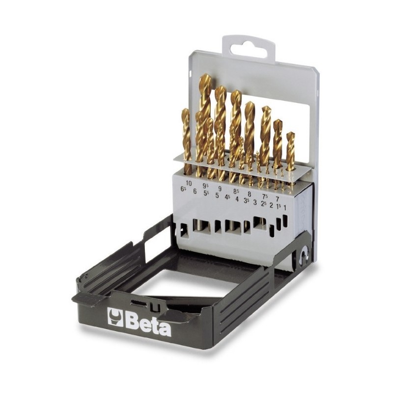 CASSETTA VUOTA PER 49 PUNTE PER FERRO HSS-Tin 414/SP49 ART. 414/SPV4