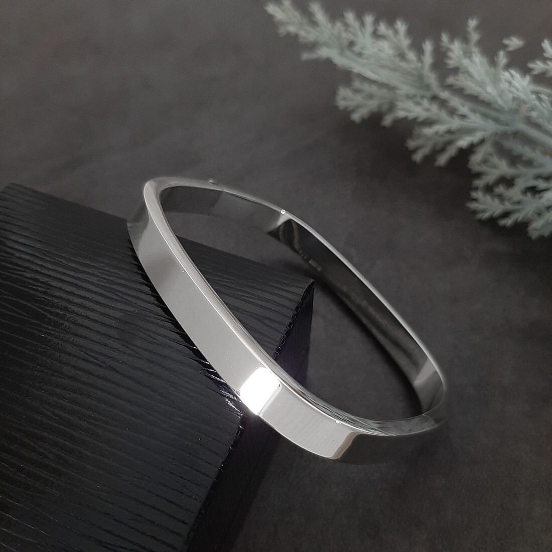 アクセサリー Vintage Silver Wide Wave Caff Bangle 925 Stylish 20 Gram 925 Sterling Silver Adjustable Wave Cuff