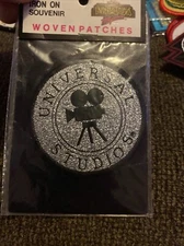 VTG UNIVERSAL STUDIOS Hollywood Souvenir Iron On Patch
