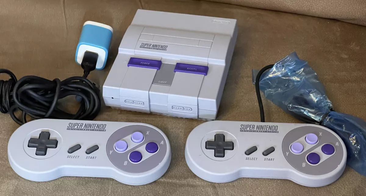 SNES Super Nintendo Entertainment System Classic Edition Mini Console