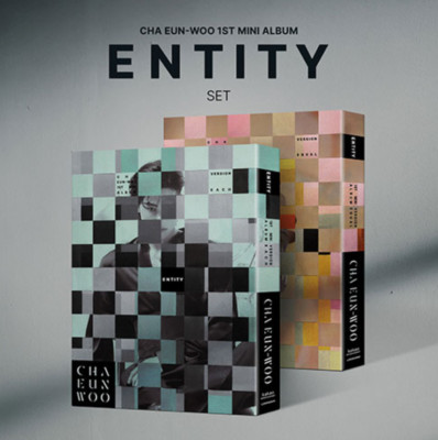 ASTRO CHA EUN WOO ENTITY 1st Mini Album 2 Ver Set