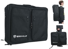 Rockville BP-MIX2621 Semi Rigid Padded Mixer Bag Fits Behringer X32 Compact